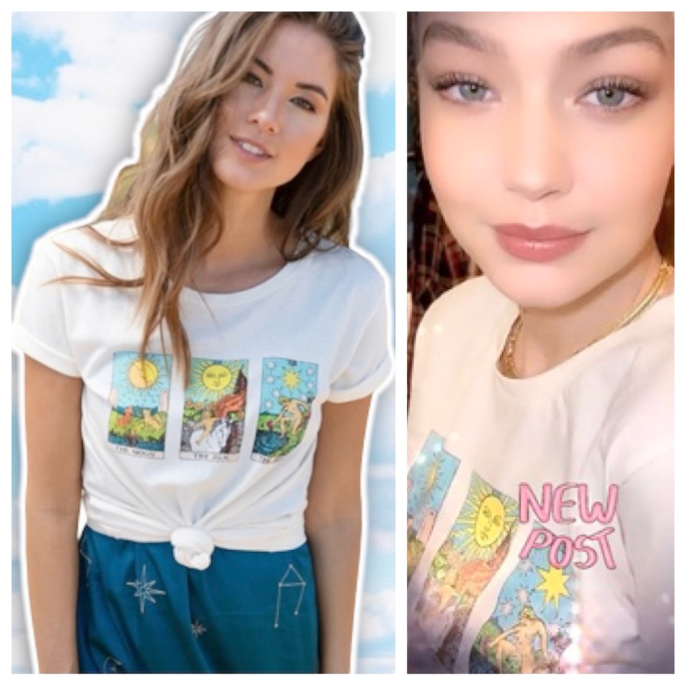 DESERT DREAMER Sun Tarot Boyfriend Tee Spiritual Astrology Fortune Telling Witch
